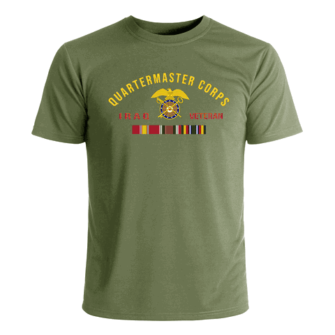 Quartermaster Corps Iraq Veteran T-Shirt - US Army Branch Iraq Veteran