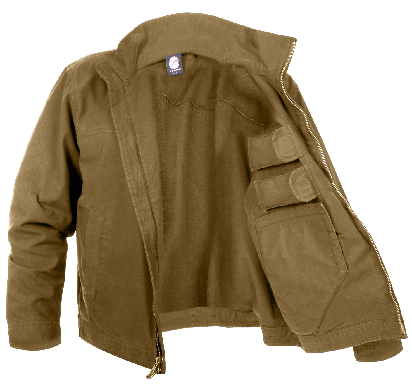 Rothco Lightweight Concealed Carry Coyote Brown Jacket Rothco