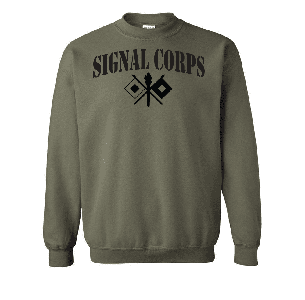 Signal Corps Sweatshirt Army Branch of Service Sweatshirts