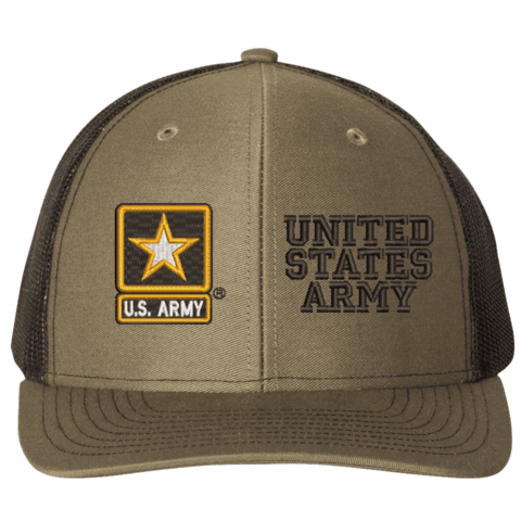 United States Army Mesh Back Cap - New US Army Split Caps ...