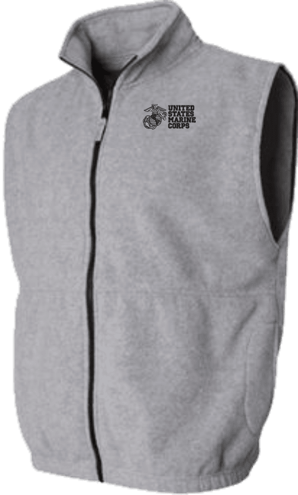 United States Marine Corps Sierra Pacific Full Zip Fleece Vest US