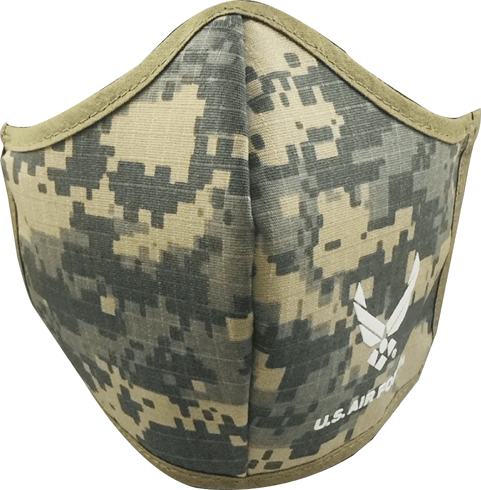 US Air Force New Logo Camo Face Mask - Military Face Masks
