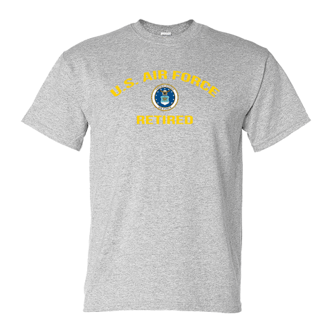 US Air Force Retired T-Shirt - Branch Veteran & Retired T-Shirts