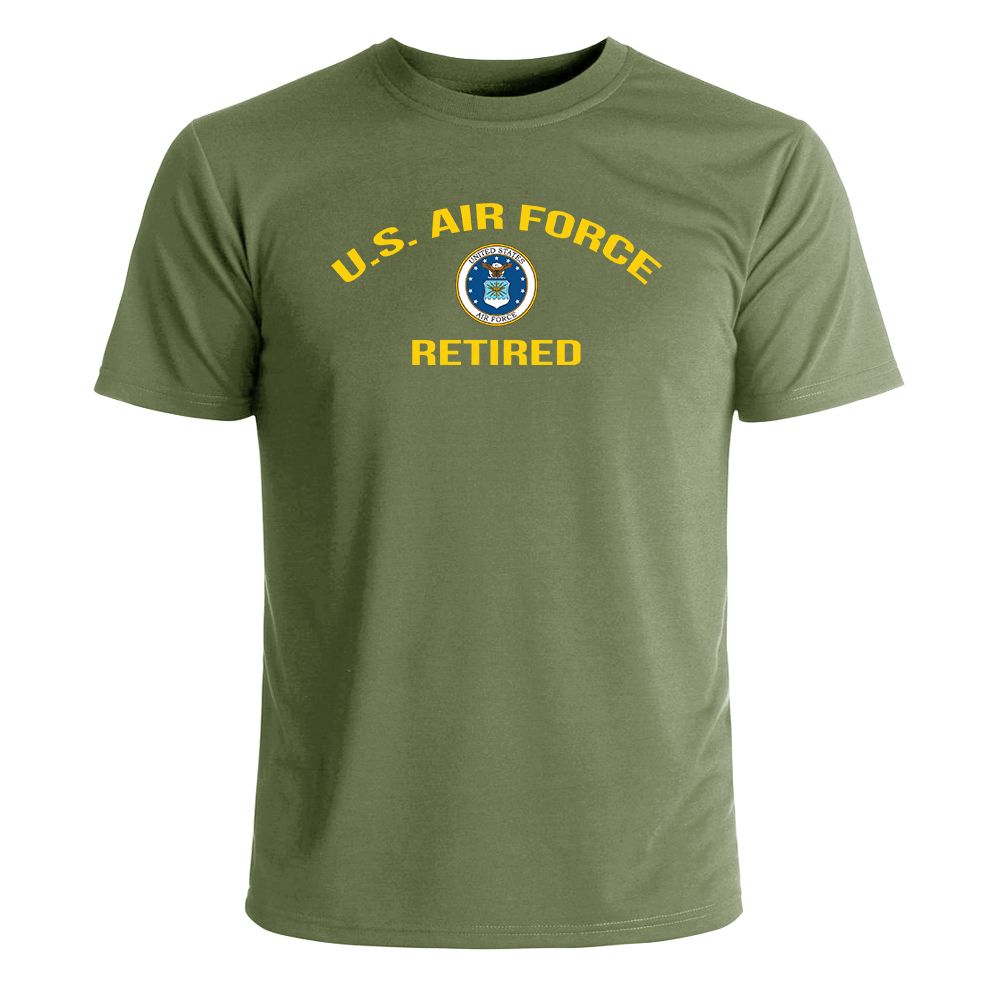 US Air Force Retired T-Shirt - Branch Veteran & Retired T-Shirts