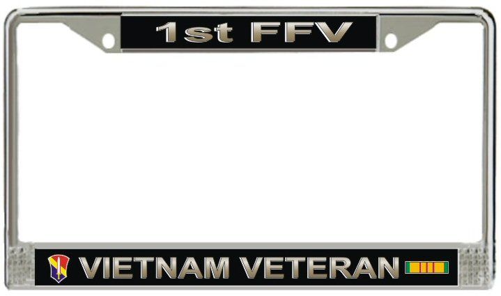 US Army 1st Field Force Vietnam License Plate Frame - Army Vietnam