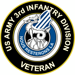 US Army 3rd Infantry Division Unit Crest Veteran Sticker Decal - US ...