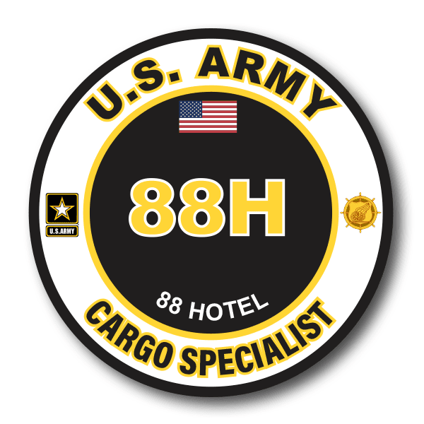 US Army 88H Cargo Specialist MOS Decal