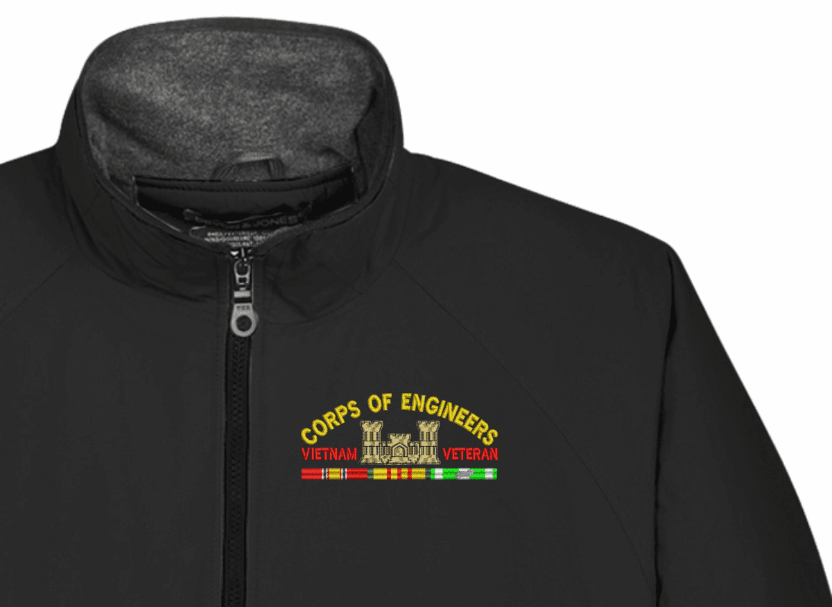 US Army Corps of Engineers Vietnam Veteran 3 Season Jacket US Army