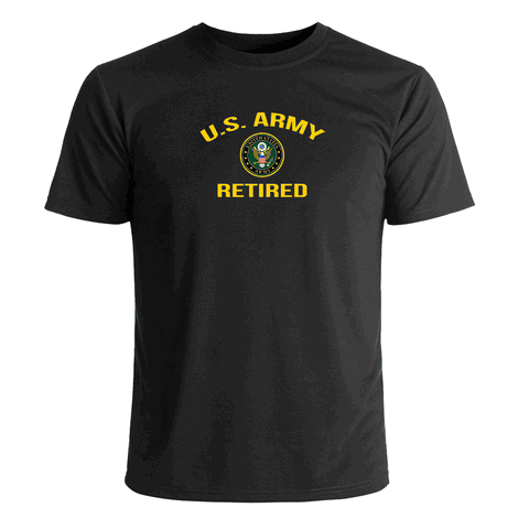US Army Retired T-Shirt - Branch Veteran & Retired T-Shirts