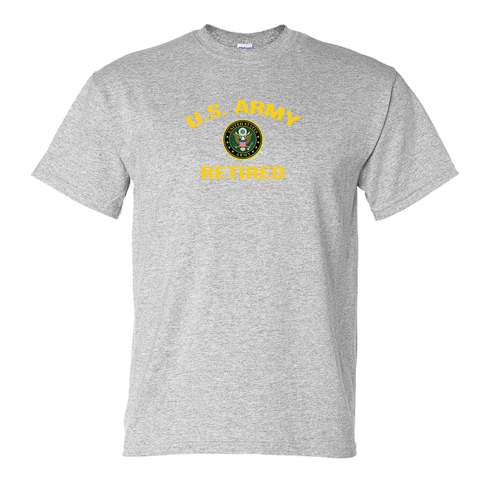 US Army Retired T-Shirt - Branch Veteran & Retired T-Shirts