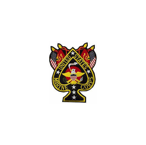 US Marine Corps Ace Large Patch - Large Patches - PriorService.com