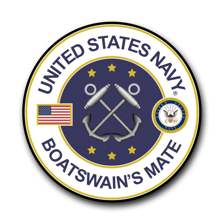US Navy Boatswain's Mate Decal US Navy Rating Decals