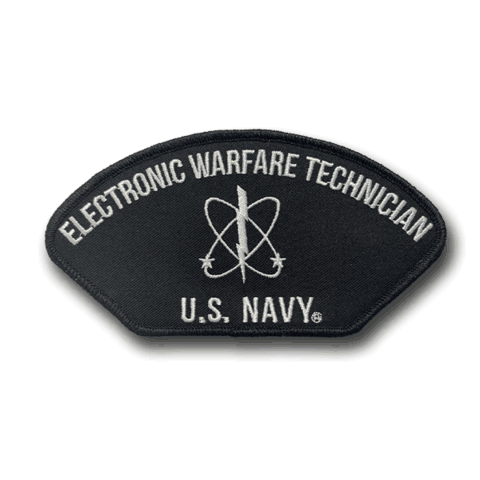 US Navy Electronic Warfare Technician Patch - US Navy Ratings Patches ...