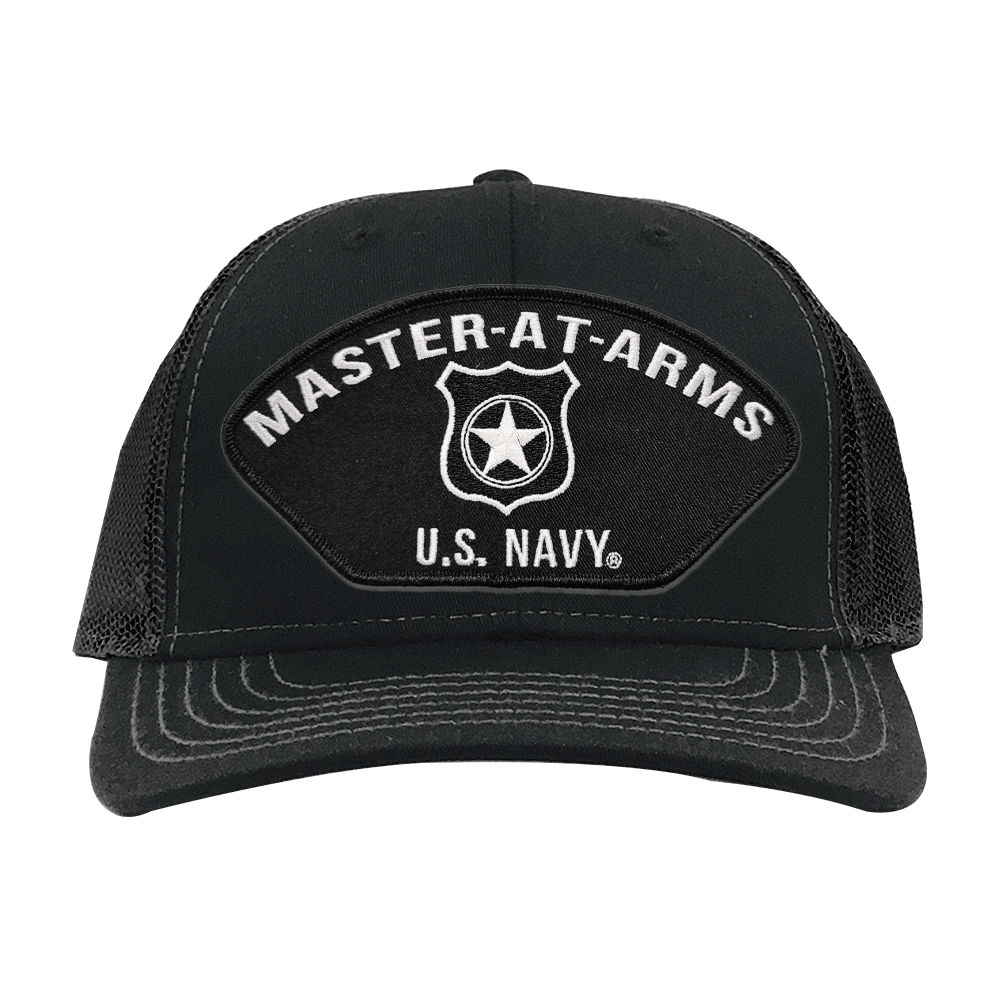 US Navy MasterAtArms Mesh Ball Cap US Navy Ratings Mesh Ball Caps