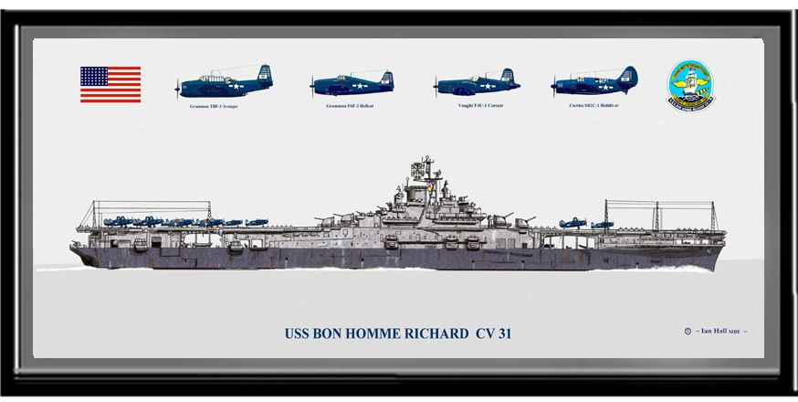 USS Bon Homme Richard (CV-31) - Wikipedia, La Enciclopedia Libre - Foto 2