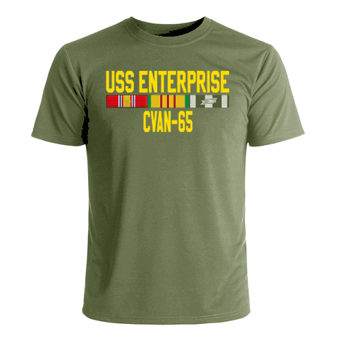 Berretto USS Enterprise CVAN-65 Vietnam – Cappellino Ufficiale US Navy, Regolabile, Nero
