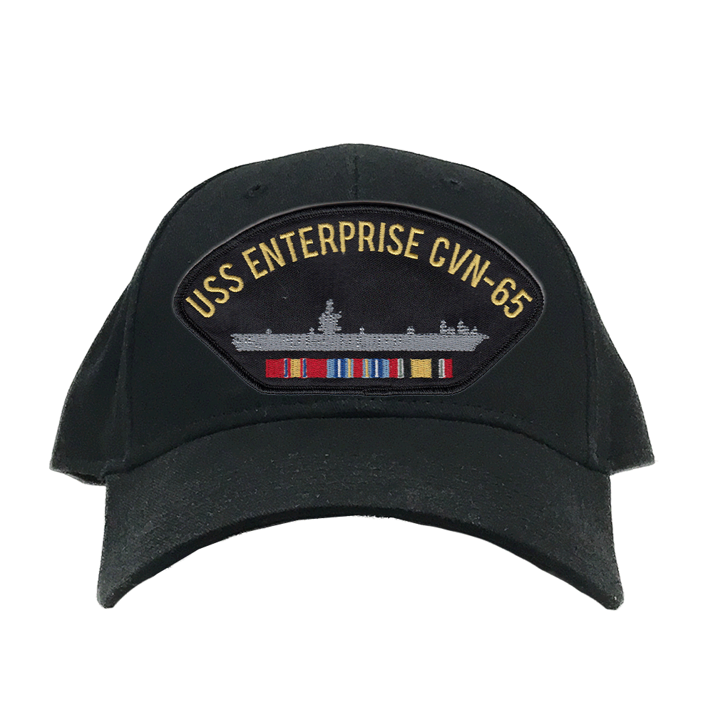uss enterprise cvn 65 command ball cap