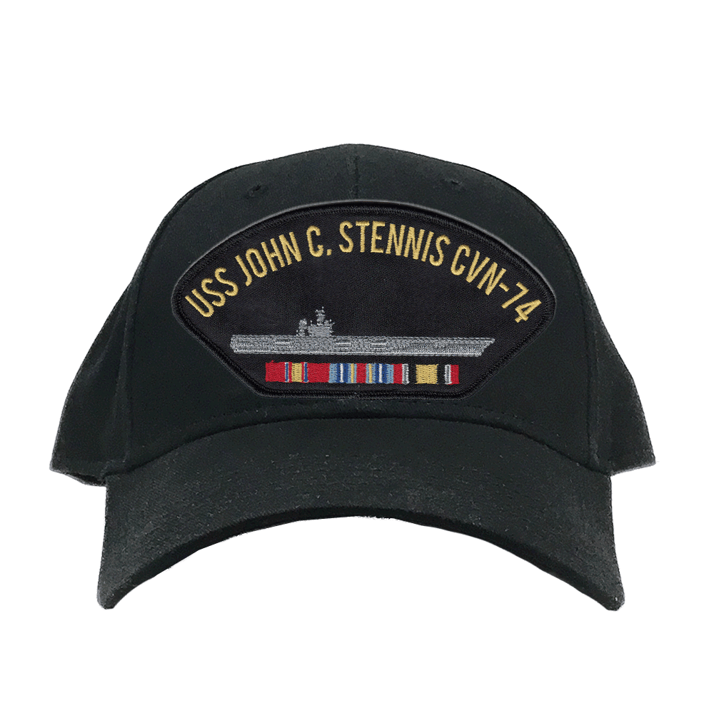 USS John Stennis Navy Baseball Cap - Officially Licensed Artisan Owl