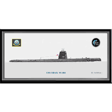 USS Portsmouth SSN-707 Print - Submarines N-R - PriorService.com