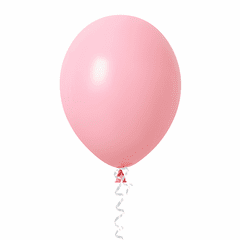 11" Pink Wisper Latex Balloons
