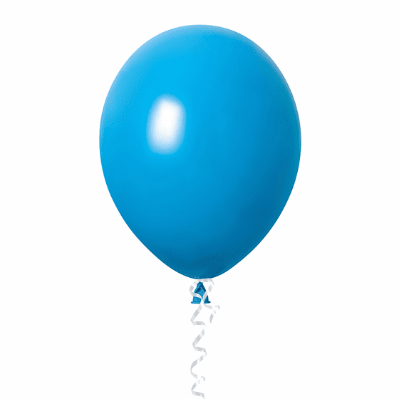 11" Sapphire Blue Latex Balloons
