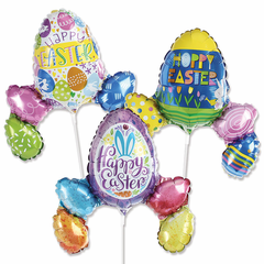 14" Shape Easter Air-Filled Balloons