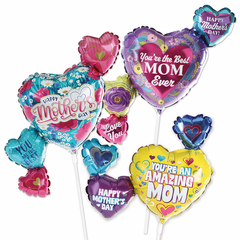 14" Shape Mother's Day Air-Filled Balloons