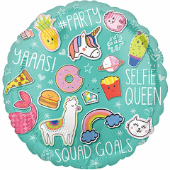 17" Selfie Celebration Balloon