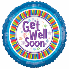 18" Cheerful Get Well Soon