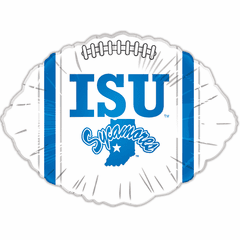 18" Collegiate Indiana State Football Balloon