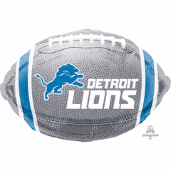 18" Detroit Lions Football Shape