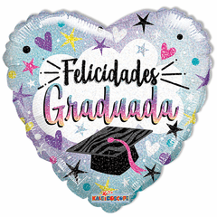 18" Felicidades Graduada