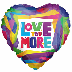 18" Geo Love Balloon