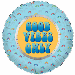 18" Good Vibes Only Balloon