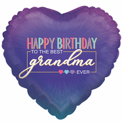 18" Grandma's Birthday Balloon