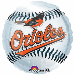 18" MLB Baltimore Orioles Baseball Balloon