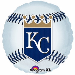 18" MLB Kansas City Royals Baseball Balloon