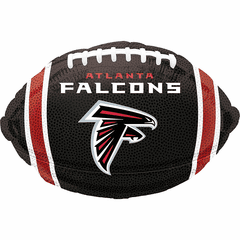 18" NFL Atlanta Falcons Team Colors Football Balloon