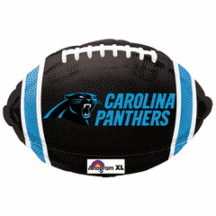 18" NFL Carolina Panthers Team Colors Football Balloon