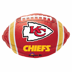 18" NFL KC Chiefs Football Balloon