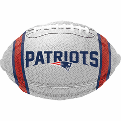 18" NFL New England Patriots Team Colors Football Balloon