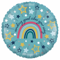 18" Sending Good Vibes Your Way Balloon