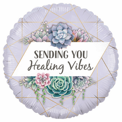 18" Sending You Healing Vibes Balloon