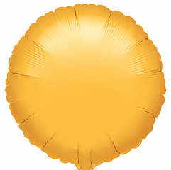 18" Solid Gold Metallic Balloon