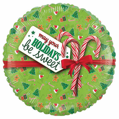 18" Sweet Holidays Balloon