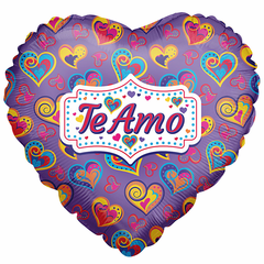 18" Te Amo Princess Balloon