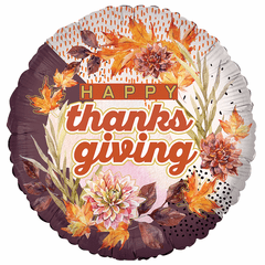 18" Thanksgiving Harvest Balloon