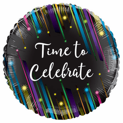 18" Time to Celebrate Balloon