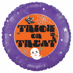 18" Trick or Treat Balloon