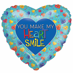 18" You Make My Heart Smile Balloon